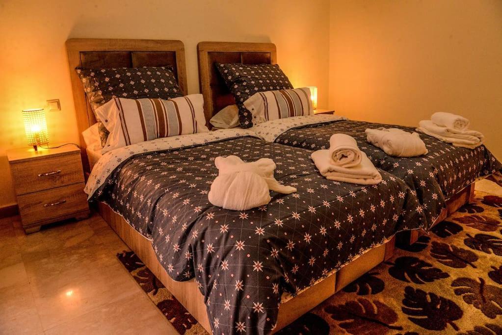 Beautiful, Great Equipped 122 M Holiday Apartment Near Majorelle Garden And Gueliz With Pool Views And A Large Balcony And Terrace Marrakesh Eksteriør billede