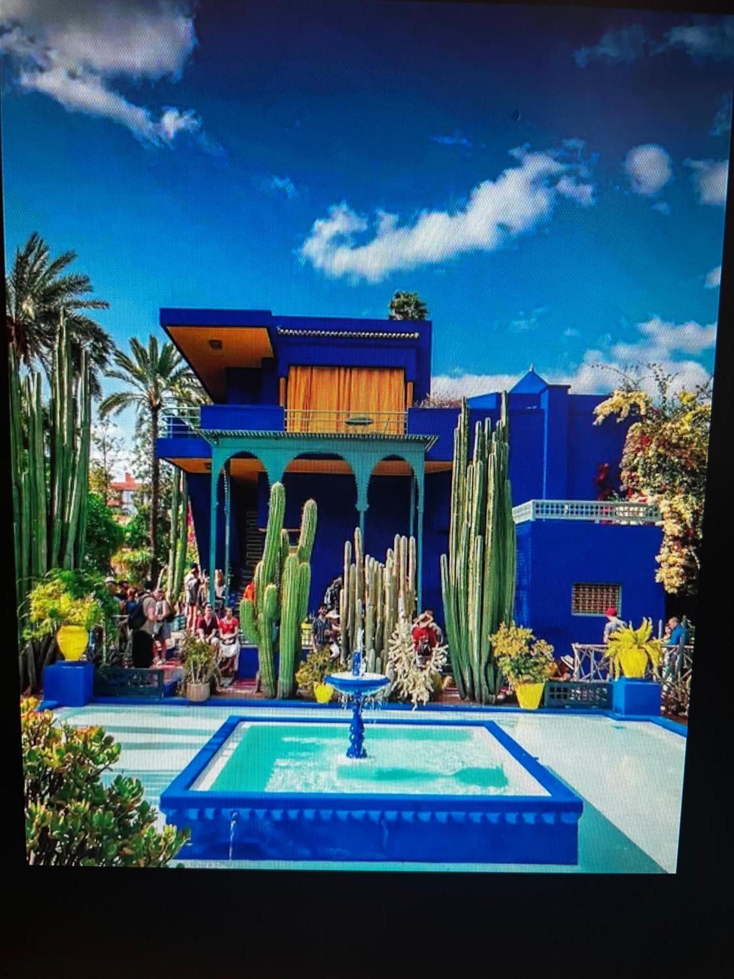 Beautiful, Great Equipped 122 M Holiday Apartment Near Majorelle Garden And Gueliz With Pool Views And A Large Balcony And Terrace Marrakesh Eksteriør billede