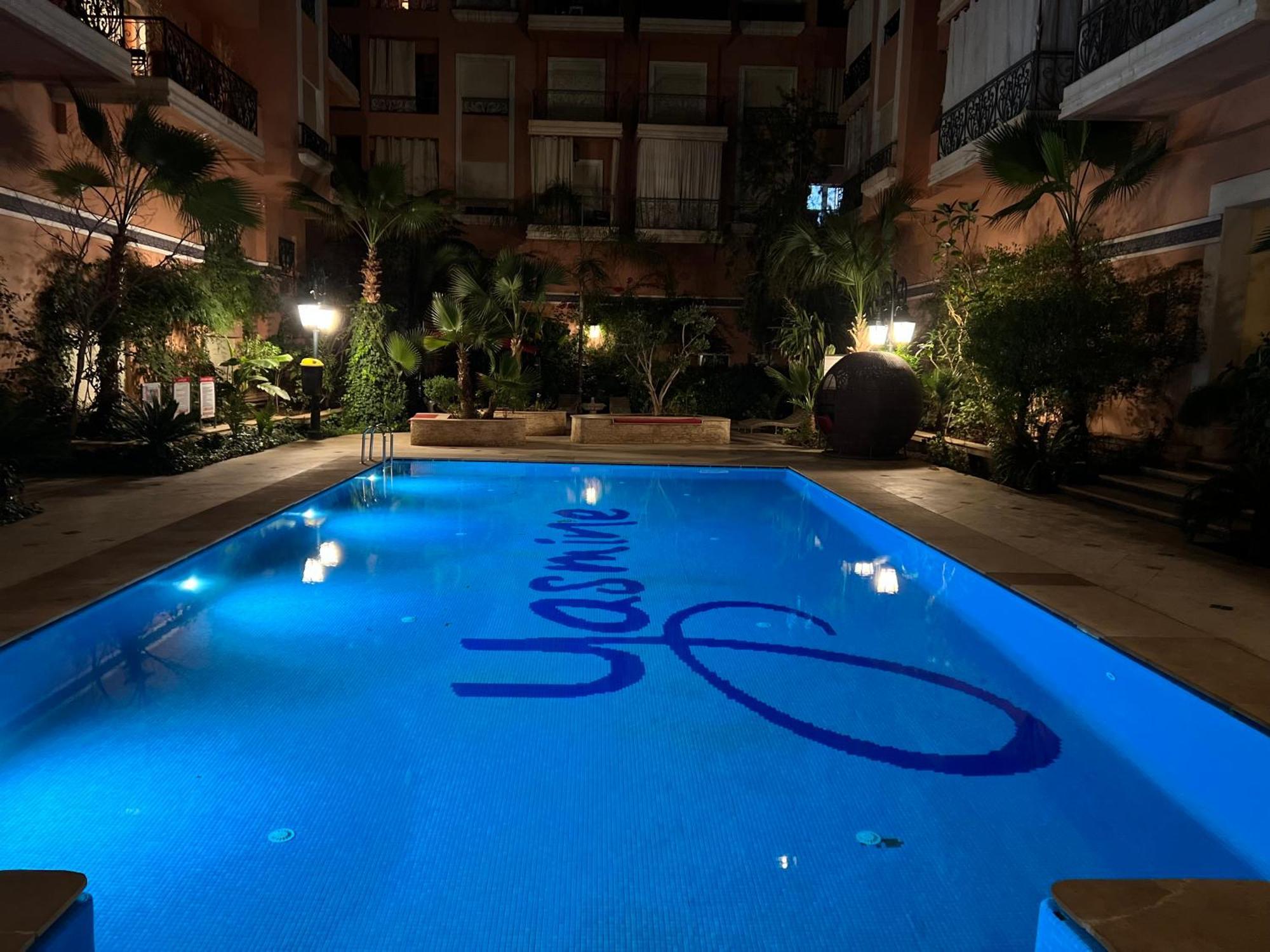 Beautiful, Great Equipped 122 M Holiday Apartment Near Majorelle Garden And Gueliz With Pool Views And A Large Balcony And Terrace Marrakesh Eksteriør billede